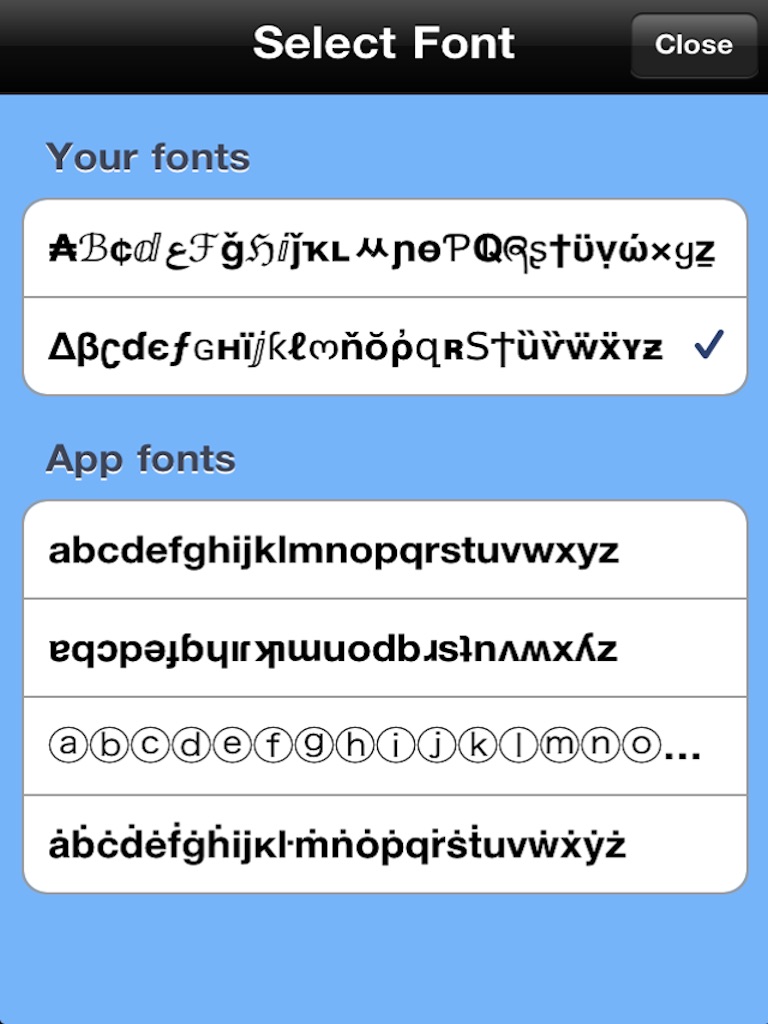 Font Maker screenshot 2