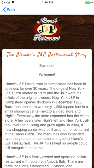 Illiano's J&P Restaurant screenshot 4