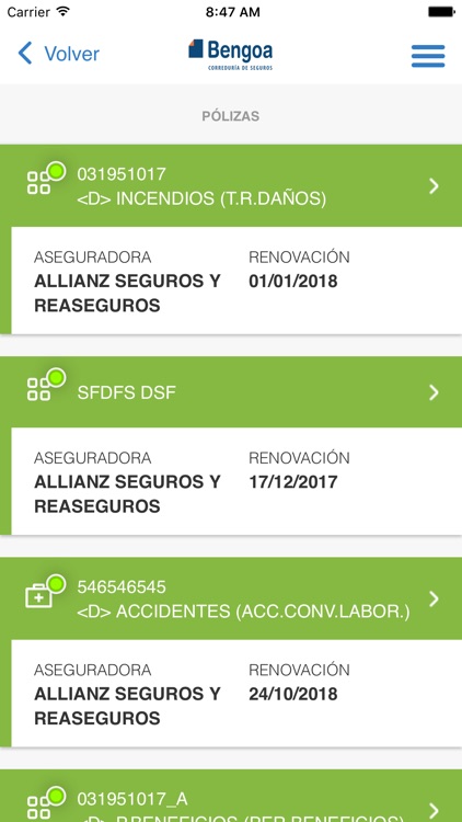 BENGOA SEGUROS screenshot-3