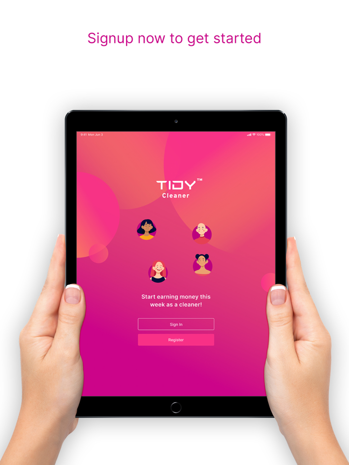 TIDY app For Cleaners Only