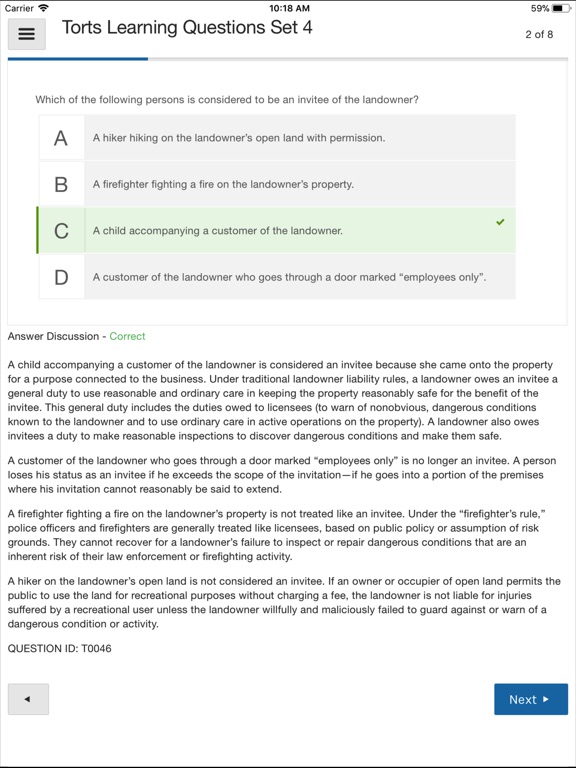 BARBRI Study Plan AppRecs