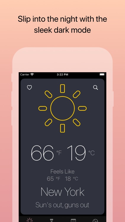 Weather GO: Celsius Fahrenheit screenshot-3