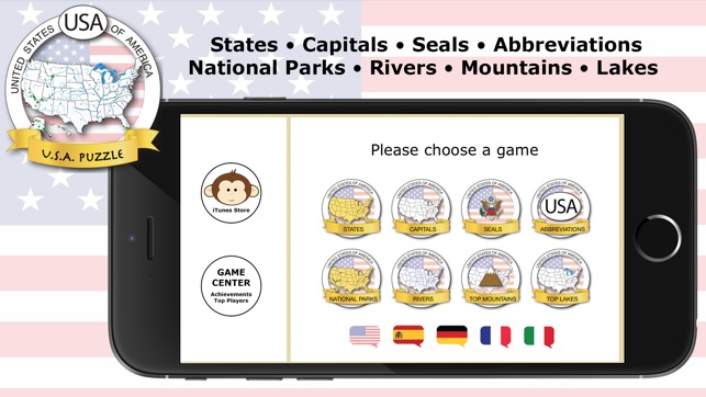 U.S.A. Puzzle • States Parks