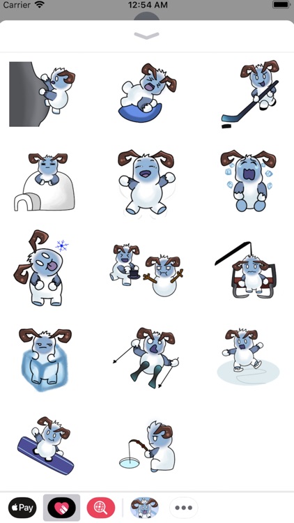 Abominable Snowball Stickers