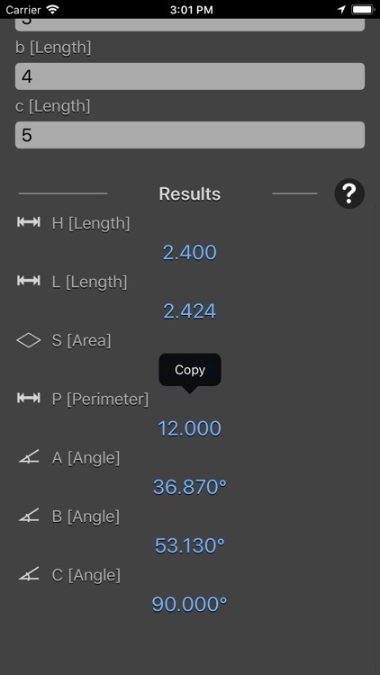 Triangle Calculator Plus