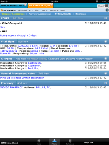 Indigo EHR screenshot 4