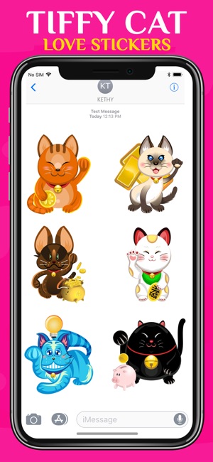 Tiffy Cat Stickers(圖2)-速報App