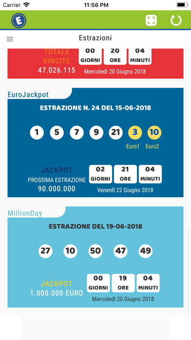 Estrazioni Lotto SuperEnalotto screenshot 4