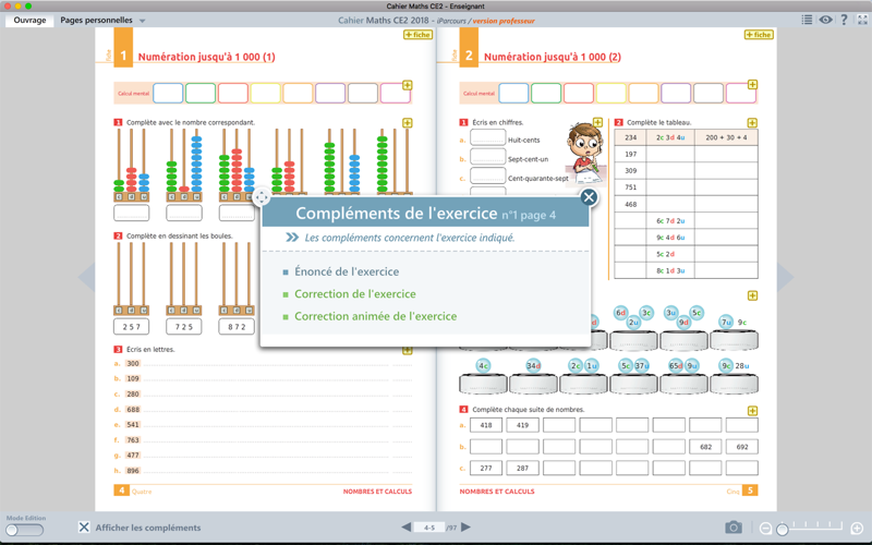 Cahier Maths CE2 – Enseignant screenshot 3
