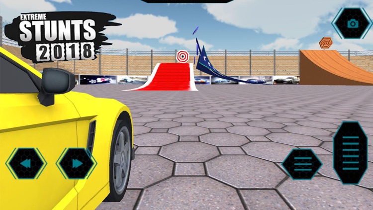 Extreme Car Stunts Smash Targe