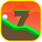 18 holes, 18 lives, its you against the 2d golf course in Par One Golf 7