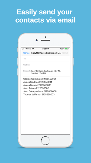 EasyContacts - Contacts Backup(圖3)-速報App