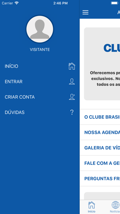 Clube Brasil screenshot 2