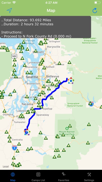 Washington – Camping & RV's