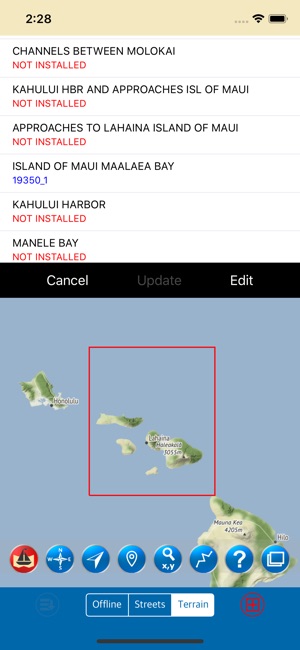 Maui – Marine GPS Map