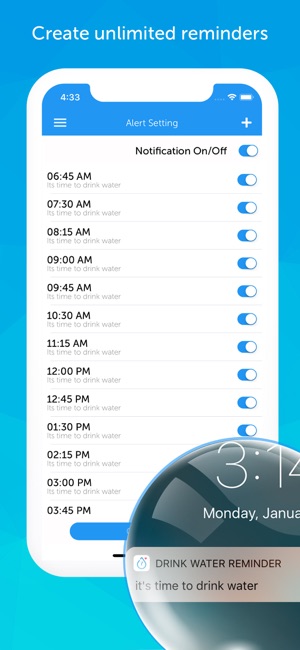 Drink Water Reminder N Tracker