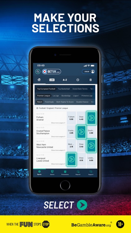 Bet UK: Sports Betting App screenshot-3