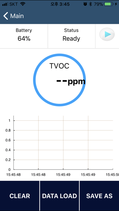 TVOC sensor screenshot 2
