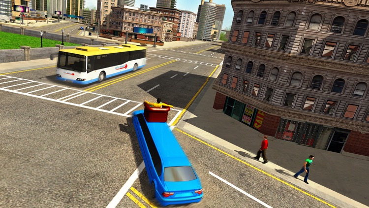 Offroad Limo Taxi Driving 2018 screenshot-4