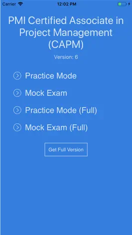 Game screenshot PMI CAPM Exams apk