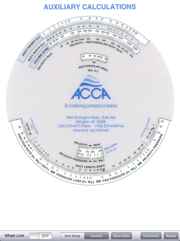 ACCA DuctWheel screenshot 2