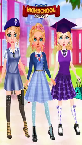 Game screenshot High School Fashion Dress Up hack