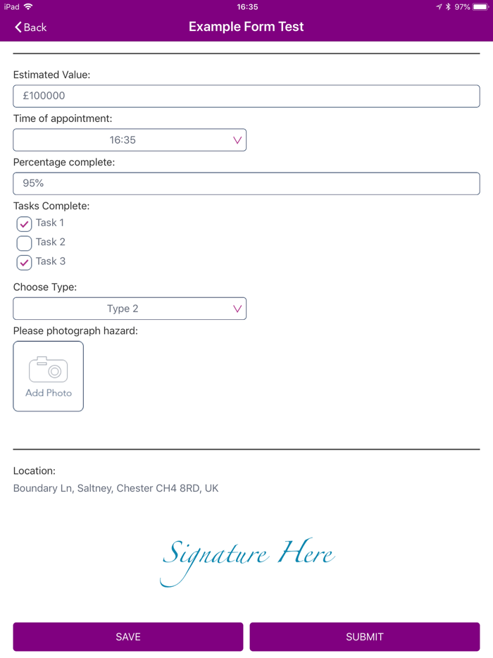 iPEGS Remote - Form App