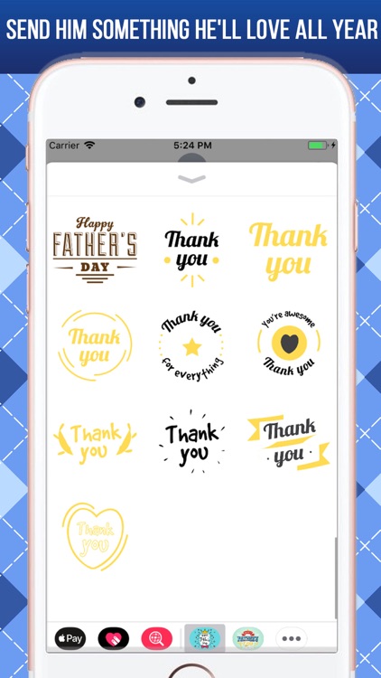 Father's Day Stickers Greeting screenshot-6