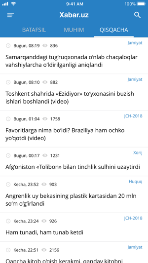 Xabar.uz - axborot portali(圖3)-速報App