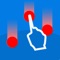 Dot-E is a game in which you have to tap the dots as long as possible until you miss one