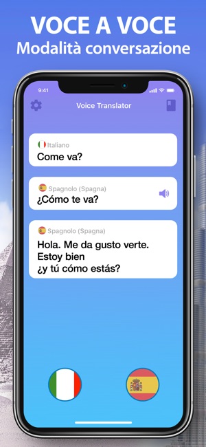 traduttore vocale spagnolo italiano
