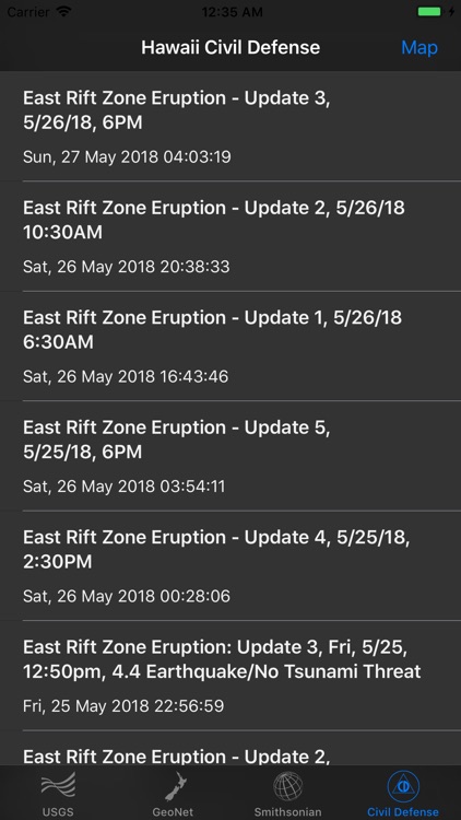 Volcano Updates screenshot-7
