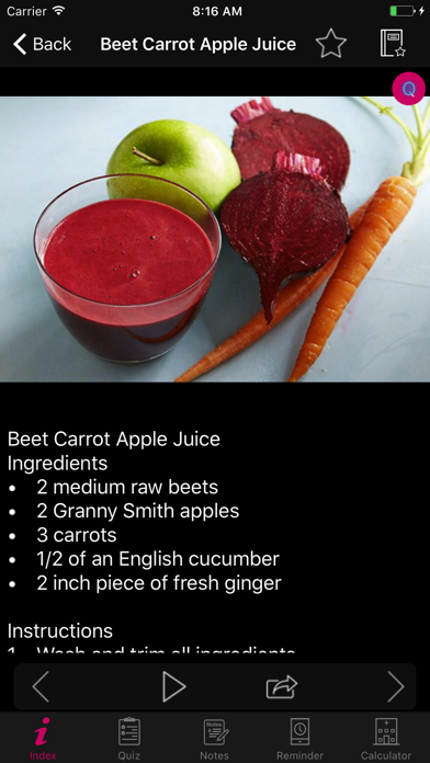 AZ Juice Recipes screenshot 4