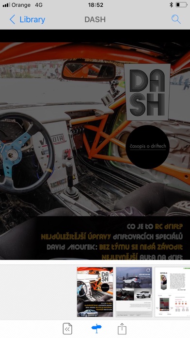 DASH časopis screenshot 3