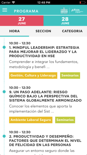 Congreso de seguridad, salud(圖1)-速報App