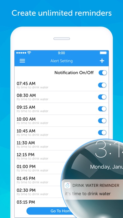 How to cancel & delete Drink Water Reminder Pro from iphone & ipad 4