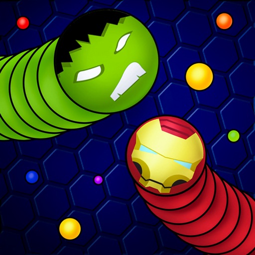 Snaky .io - MMO Worm Game Icon