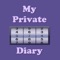 My Private Diary is a great app for writing your inner most thoughts, ideas, experiences, or whatever you want to write