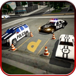 Real City Police Car Parking