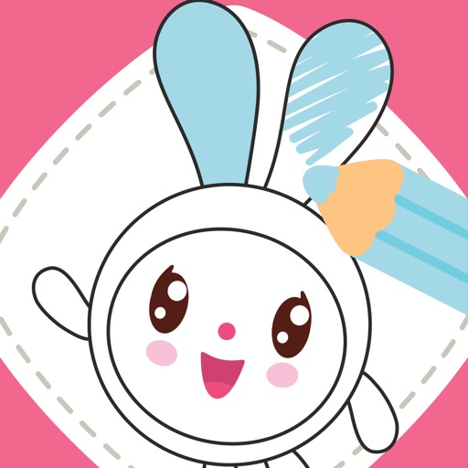 BabyRiki: Coloring Kids Games! by DevGame OU