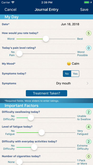 Head & Neck Cancer Manager screenshot 4