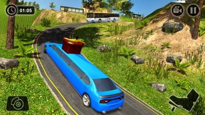 Offroad Limo Taxi Driving 2018 screenshot 4