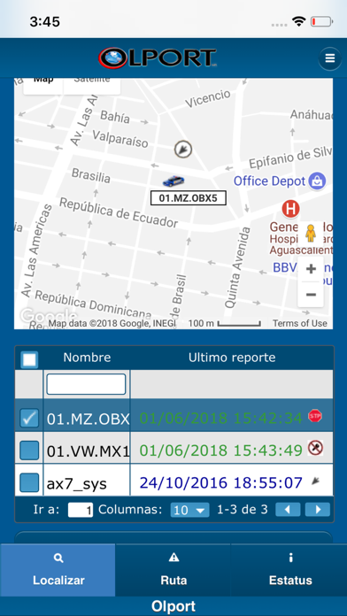 GPS Olport screenshot 4