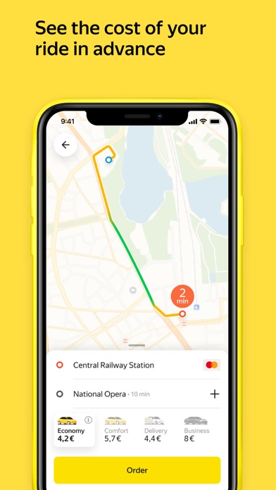 Yandex Go — taxi and delivery App Download - Android APK