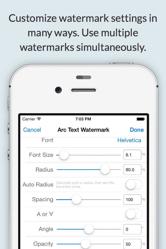 iWatermark+ Watermark Add Logo screenshot 3