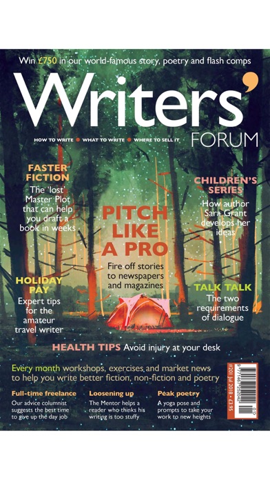 Writers' Forum Magazine screenshot1