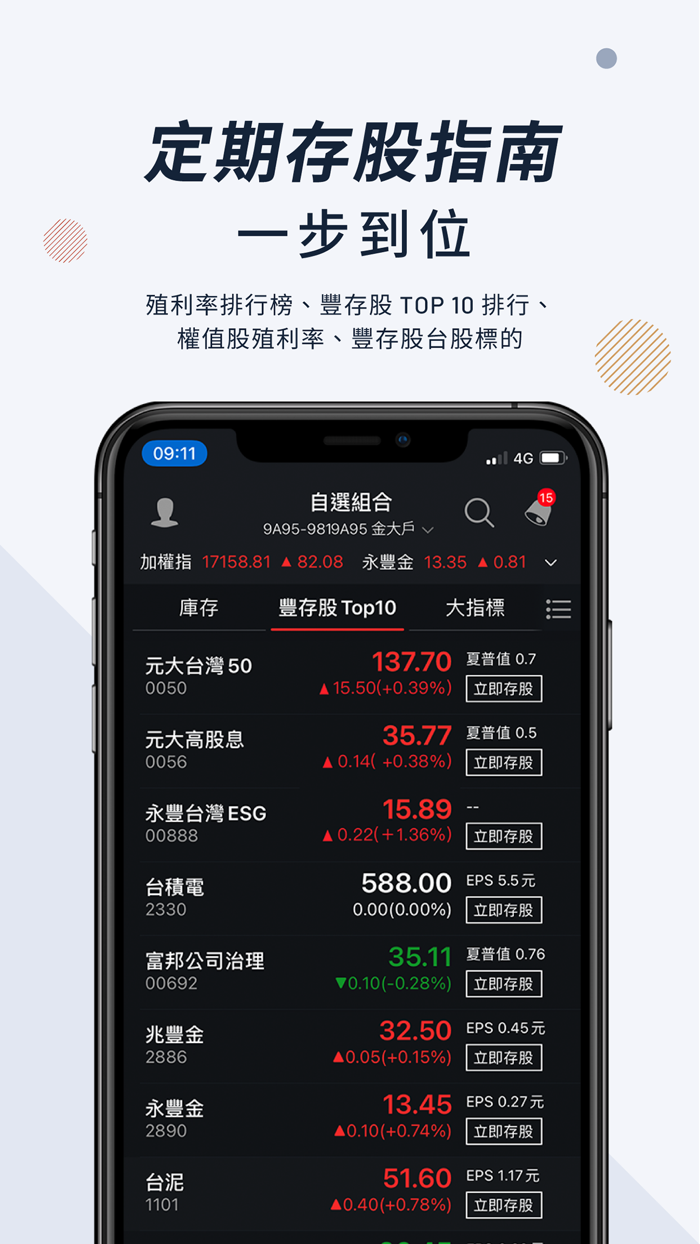 大戶投 存股交易股票投資APP