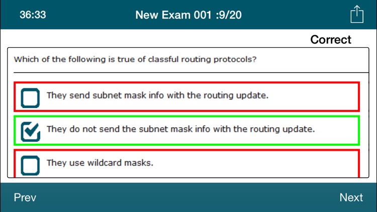 CCNA 200-101 Exam Online Lite screenshot-3