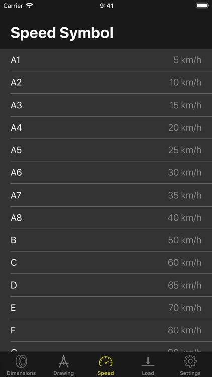 Tyre Dimensions screenshot-4
