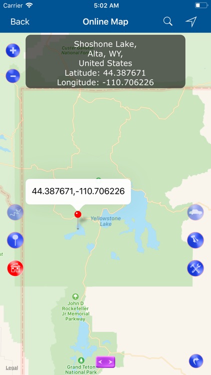Yellowstone National Park Map! screenshot-3